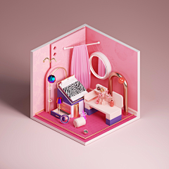 阿龙同学采集到C4D/场景/建模