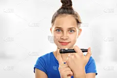 血糖检测,儿童,动物手指,青少年,替代疗法,辅导讲座,四肢,解剖刀,科学实验,耐性