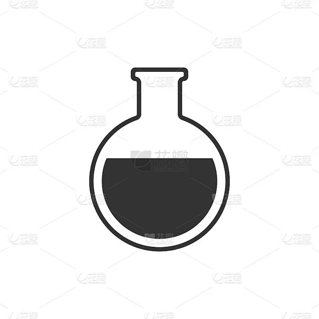 瓶图标。化学玻璃瓶。图片_其他图片图片素材-花瓣网