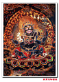 藏传佛教诸财神——四臂玛哈嘎拉（可打印精美图文） - 坚华嘉措 - 坚华嘉措  