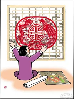 【腊月二十五】—— 做豆腐，糊窗户！
“二十五糊窗户”的说法，即腊月二十四扫完尘，二十五就该糊窗户了。扫房子，扫掉的是往年的不顺心；糊窗户，糊上的是来年的好盼头。
随着社会发展现在多数人家已失去糊窗户的传统，但贴窗花、贴福字、挂对联是必不可少的程序。总之人们祈福旺来年的心愿是一样的。