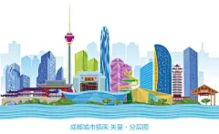 成都城市线稿 成都剪影 成都印象 四川成都 成都地标线稿 成都廊桥 成都矢量 成都地标建筑 成都旅游海报 成都城市剪影 成都标志性建筑 成都城市形象宣传 成都旅游宣传海报 成都线条描边手绘 成都