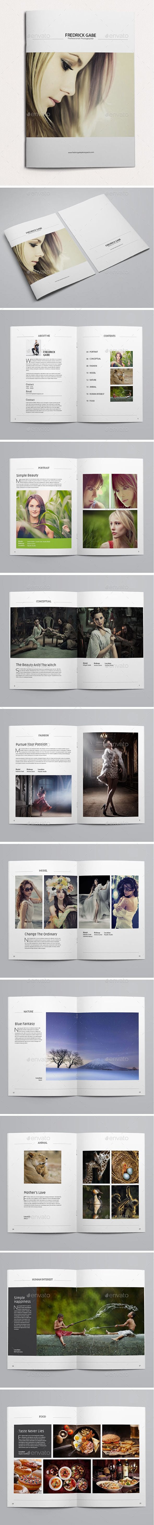 40例美丽时尚的宣传画册模板设计 设计圈...