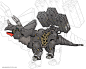 Dinomechs, Dipo Muh. : Fun stuff inspired by Zoids. Drawing them makes me feel like a kid again.<br/>For more please visit <a class="text-meta meta-link" rel="nofollow" href="https://www.instagram.com/nomansnodead/" 