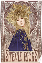 Stevie Nicks Illustration    Poster