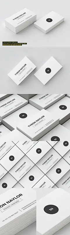 极简主义商业名片模版 Minimal Business Card Template 66