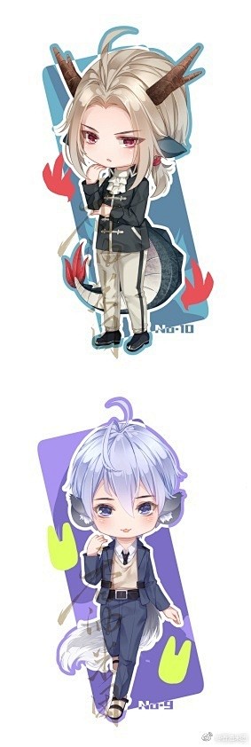 #绘画# 【练习】终于画完啦，动物拟人十...
