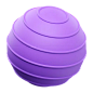 普拉提球 3D 图标