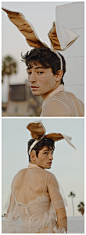 Ezra Miller by Ryan Pfluger for Playboy, November 2018
(¯﹃¯)以为自己看错了刊。。结果真的是Playboy，他这段时间的上刊真是太厉害了。。。。 ​​​​