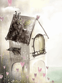 建筑爱的小屋浪漫温馨壁纸下载_游戏狗手机壁纸