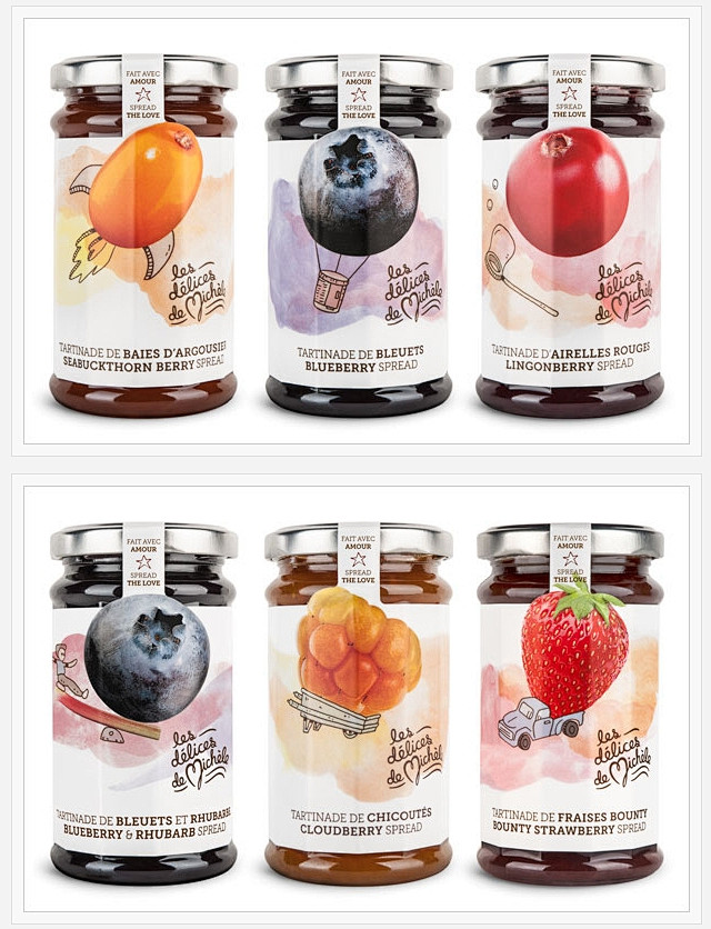 果酱罐头包装设计作品 - 食品包装 - ...