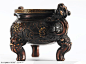 中华传统工艺品青铜香炉