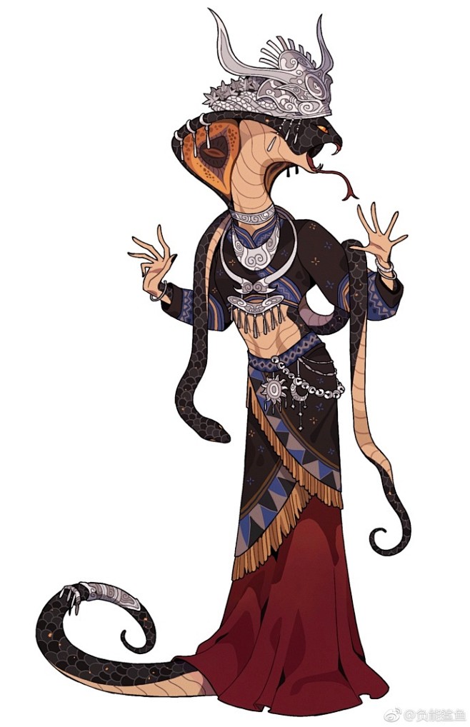 咕了好几天的蛇女明天一定继续画题不摸了flag67676767