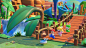 Gallery: Take a Look at These Tasty Mario + Rabbids Kingdom Battle Screenshots : Items! Battles! Worlds! Weird DK boss!