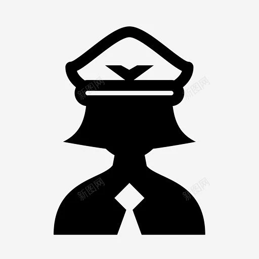飞行员乘务员机长图标 UI图标 设计图片 免费下载 页面网页 平面电商 创意素材-花瓣网