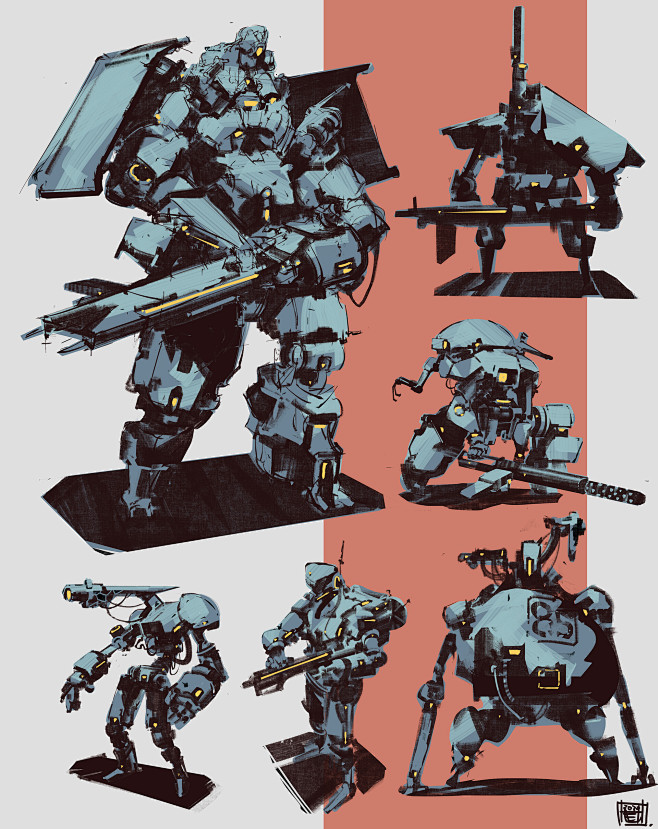 Mechs & Bots II Sci-...