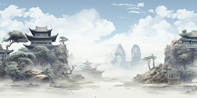 横版水墨风场景 (26)
