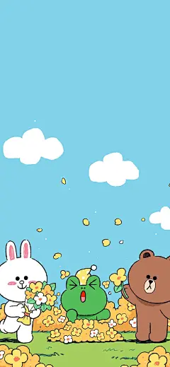 iPhonex/xs/max卡通系列壁纸