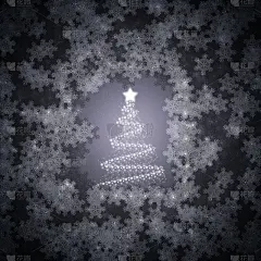 抽象,背景,山,夜晚,雪,无人,绘画插图,圣诞树,庆祝