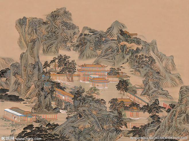 国画水墨画