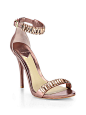 B Brian Atwood - Ciara Crystal & Metallic Leather Sandals : Saks Online Store - Shop Designer Shoes & Handbags, Women's, Men's and Kids Apparel, Home and Gifts. Find Gucci, Prada, Diane von Furstenberg, Christian Louboutin, Jimmy Choo, Burberry, a