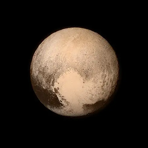The closest photo we've taken of Pluto.