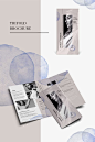 Fashion Trifold Brochure Corporate Identity Template #Corporateidentity #Brochure #Trifold #Fashion