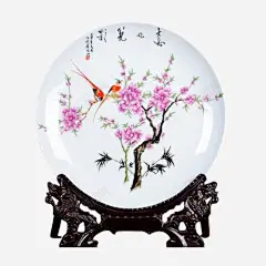 水点桃花 创意素材