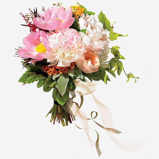 手捧花png免抠素材_新图网 https://ixintu.com 手捧花 花 结婚 装饰品