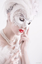bridal mask