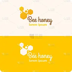 徽标蜜蜂蜂蜜