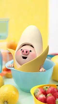 188张锦鲤猪壁纸，请查收！ : 小屁系列壁纸大放送哦~