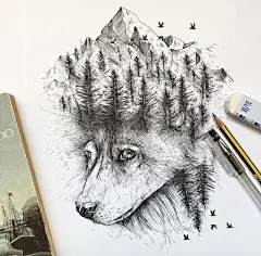 Alfred Basha 绘画作品 - 插画艺术 - CNU视觉联盟