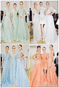 欧美潮时尚：Elie Saab ss2012 Haute Couture ......其实可以仿造如此打造一支伴娘团队！