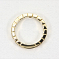 Cartier/卡地亚18K黄金lanieres系列单钻戒指50号二手正品直邮-淘宝@北坤人素材