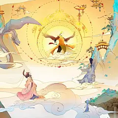 《山海异闻录》宣传视频绘制