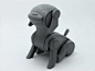 3D打印的机械狗，模型文件可点击图片进入下载。设计师 Jake Jake #教育# #电子# #机械# #家居# #科技# #创意# #3D打印# 