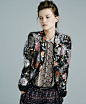 Zara November 2011 Lookbook - FashionDes -- 喜欢复古的碎花布料
