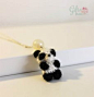 【Gifts&vera】小熊猫panda毛衣链 项链