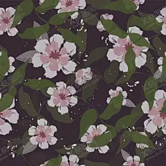 手绘花卉花纹 【酷图网】手绘花卉花纹,手绘,花卉,花朵,花纹,图案,淡彩,清新,底纹,壁纸,背景,印花