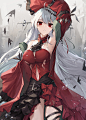 明日方舟 斯卡蒂  画师：AsicaH