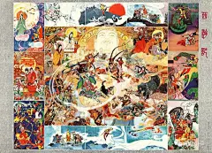 超级巨大的西游记年画，感受旧美术视觉暴击 - 小红书