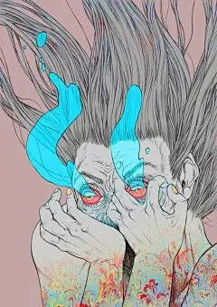 Joanna Krotka的黑暗插画 ​​​​