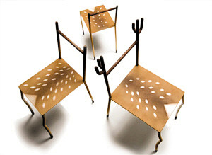 【充满童话趣味的椅子】
日本设计师山本达...
