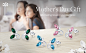 mother's day stud earrings