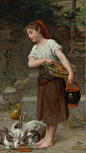 Feeding the Rabbits
Emile Munier