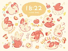 ipad锁屏壁纸｜苹果兔 - 小红书