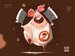 Crazy pig, Oleg Erin : Hi there! :)

You can buy my characters on: 
Shutterstock.com/g/olegerin 
Istockphoto.com/portfolio/OlegErin 
Fotolia.com/p/205643978 

My E-mail: OlegMyArt(a)gmail.com