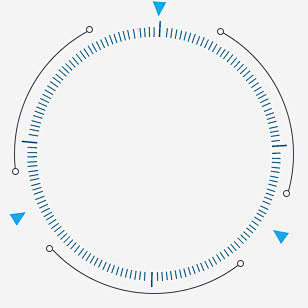 圆形指示表图