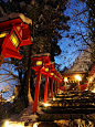 日本贵船神社的雪景美哭了(๑˃̵ᴗ˂̵๑) 